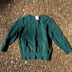Crewcuts boys green Sweater size 2-3